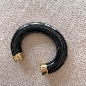 Kate Spade Black Lucite Cuff